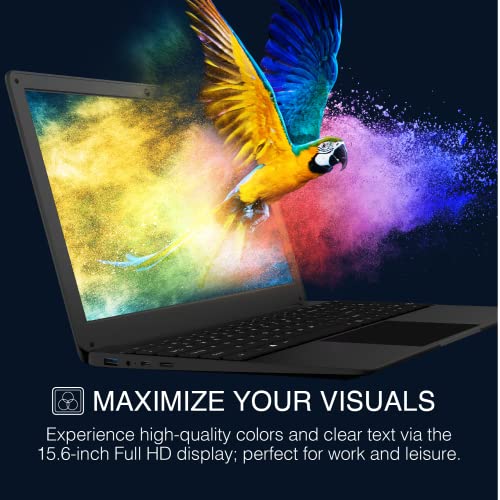 15.6 inch Laptop IPS FHD Intel Celeron N4020 4GB Ram 128GB SSD Windows 11 N342184