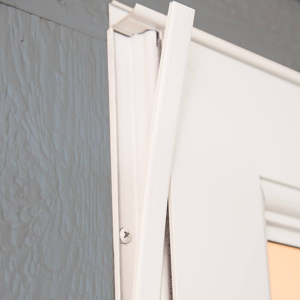White Full-view Aluminum Storm Door M71948