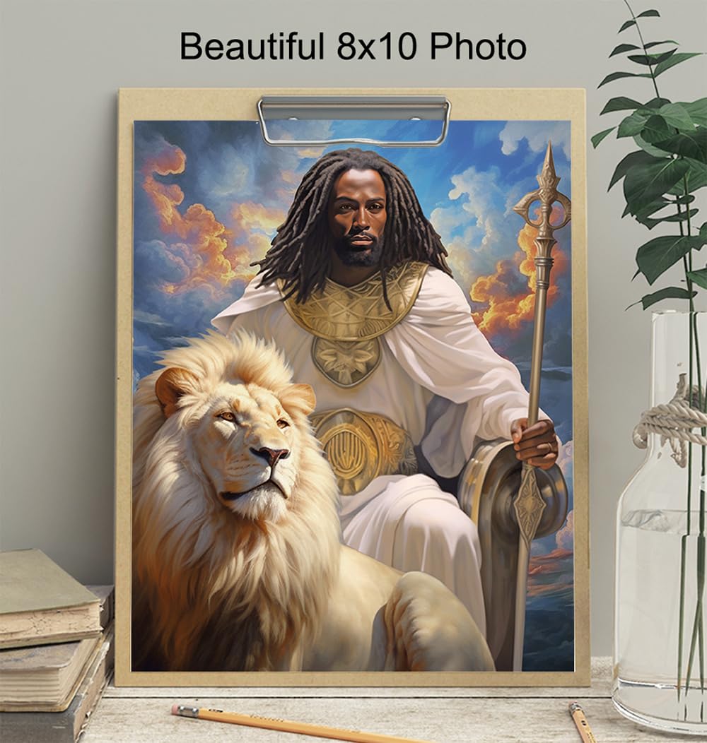 African American Wall Decor - Black Art - Inspirational Wall Art - Christian Home Decor - Religious Gift - Picture Poster Print G398625