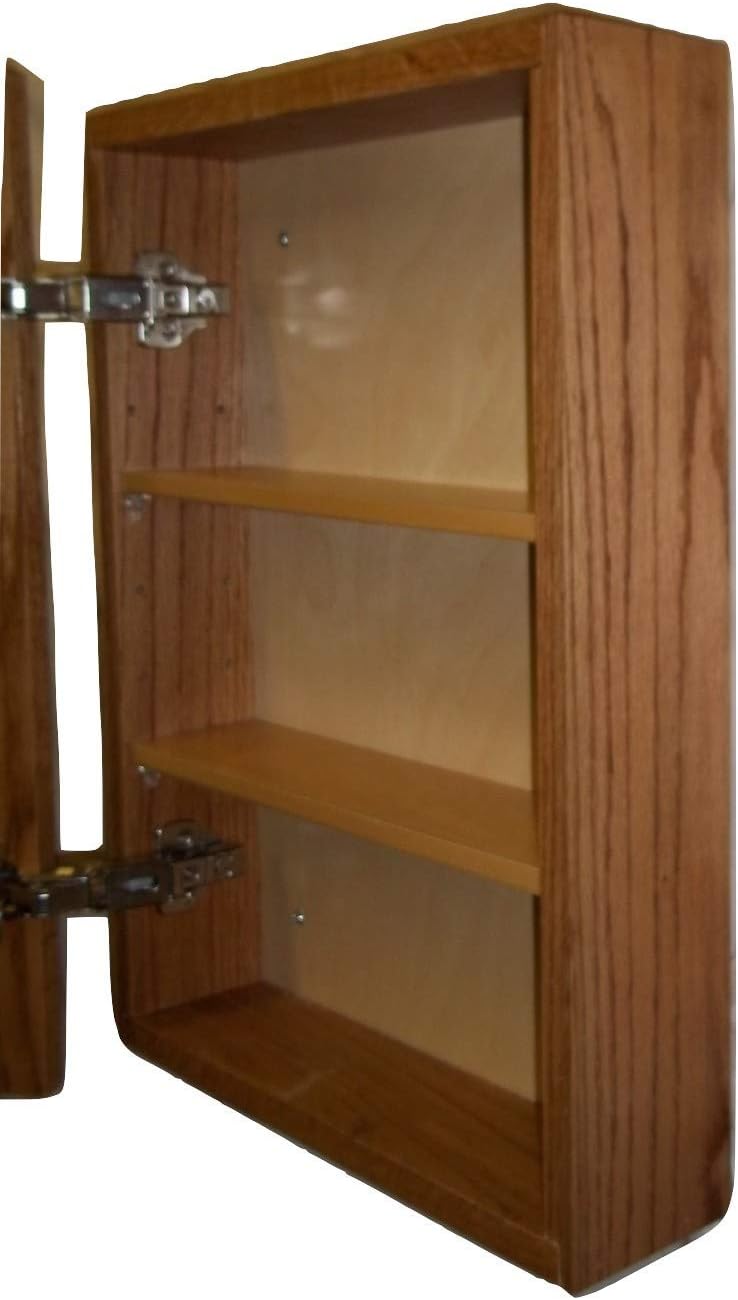 Oak Medicine Cabinet I960