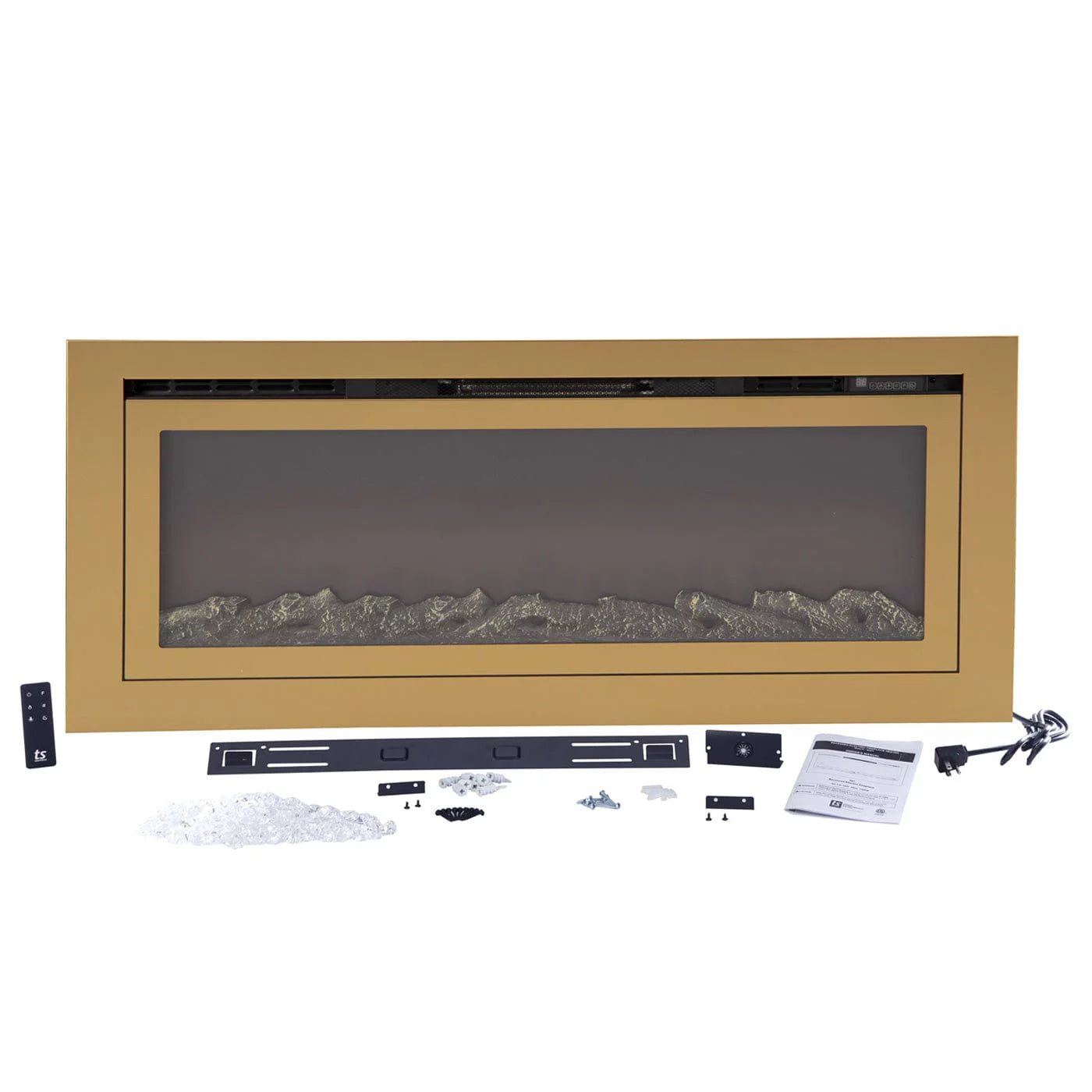 50" Recessed Smart Electric Fireplace B723382