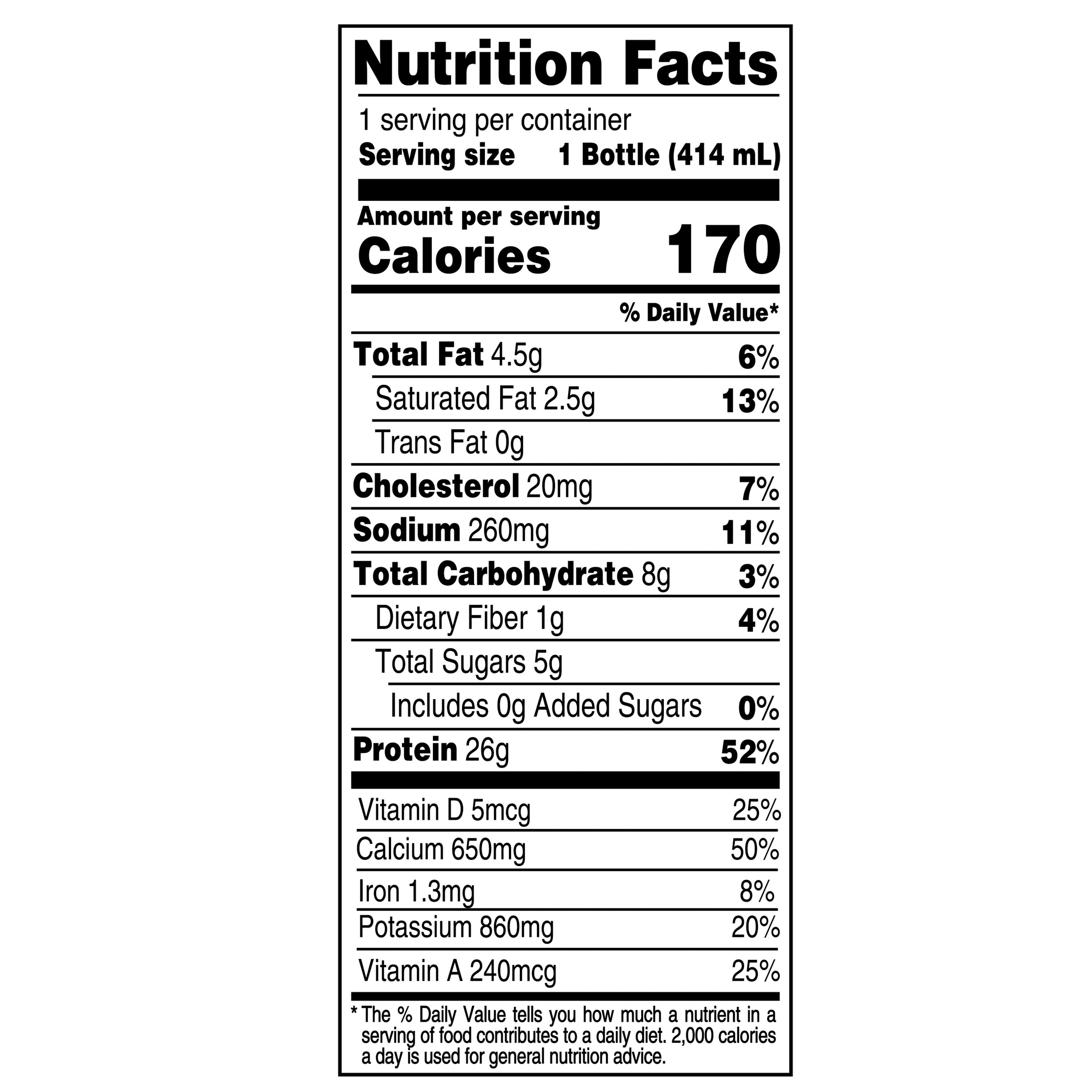 Chocolate Protein Shake, 14 fl oz T125814