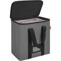 Vinyl Record Storage Box with Lids and Handle for 12 inch LP I373