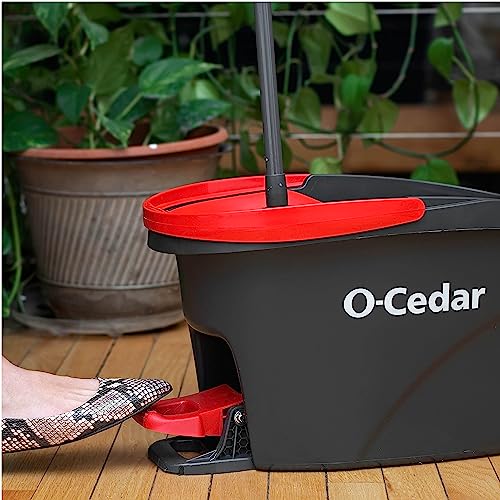 Microfiber Spin Mop and Bucket U7318