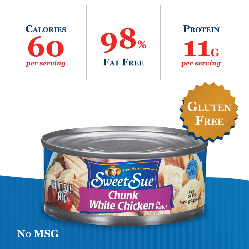 5 Oz Can Pack of 24 Chunk White Chicken in Water H521719