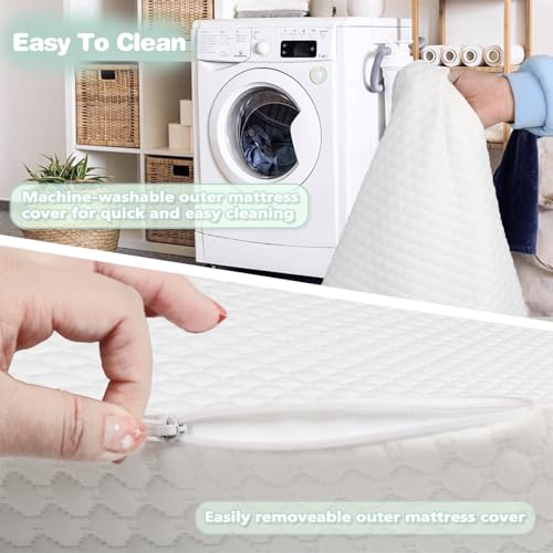 38x26 Trifold Memory Foam Travel Crib Mattress X564865