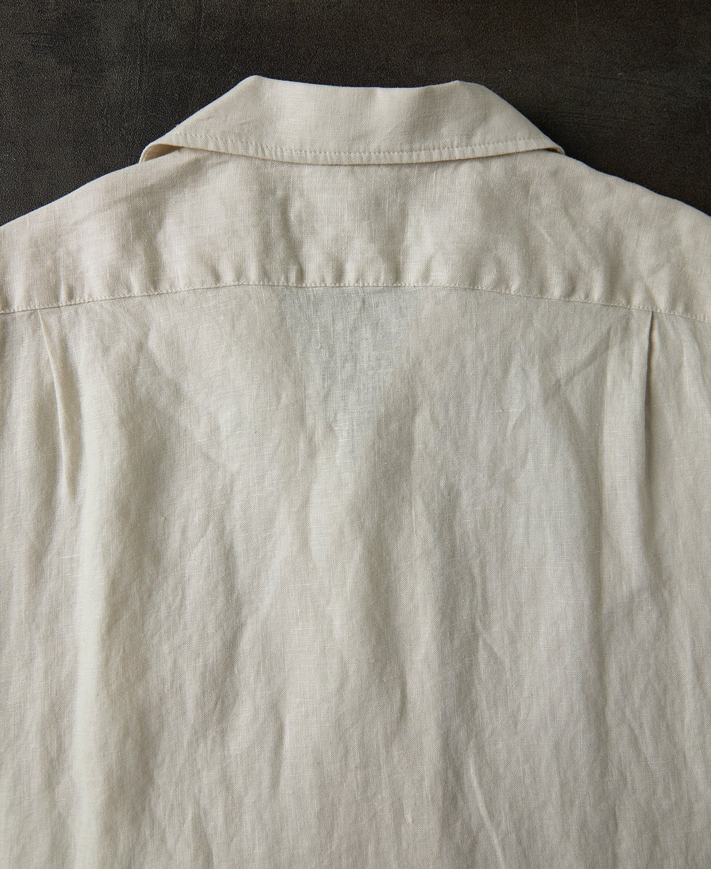 1950s Italian Collar Linen Shirt