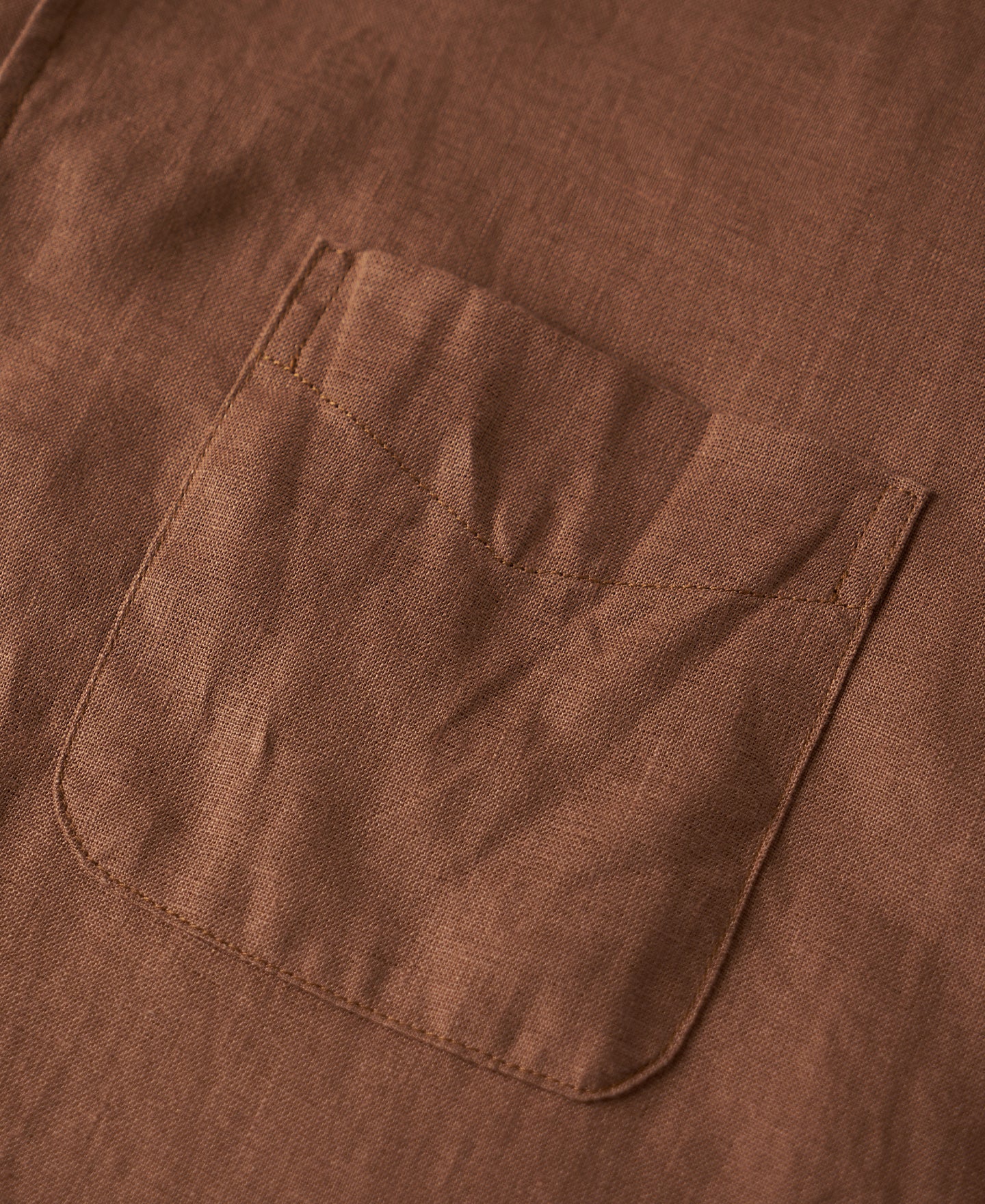 1950s Italian Collar Linen Shirt