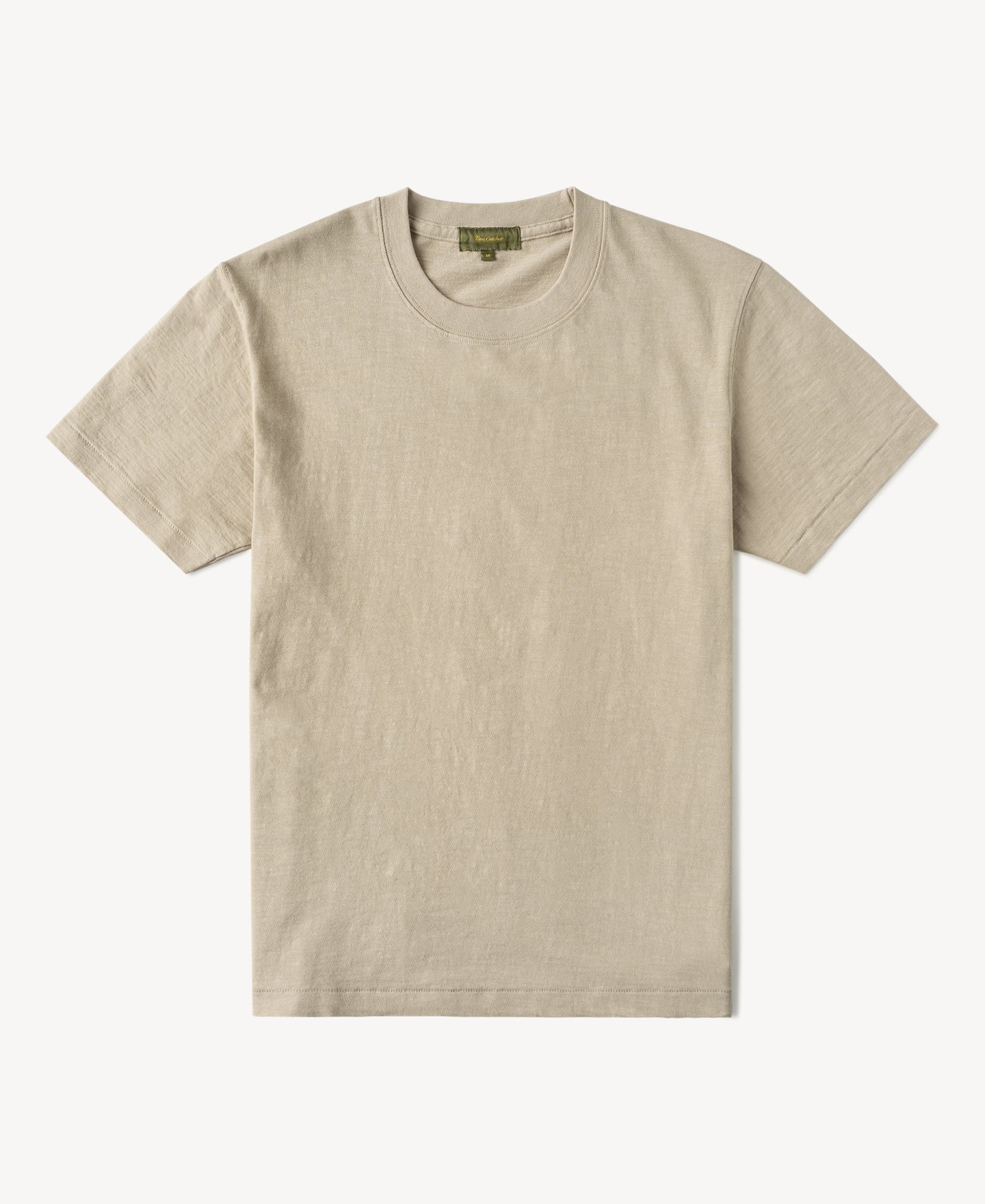Classic Fit Loopwheel Slub Cotton T-Shirt