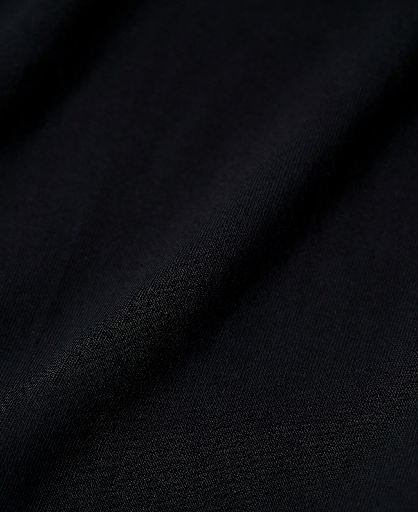 Loopwheel Long Sleeve Cotton T-Shirt