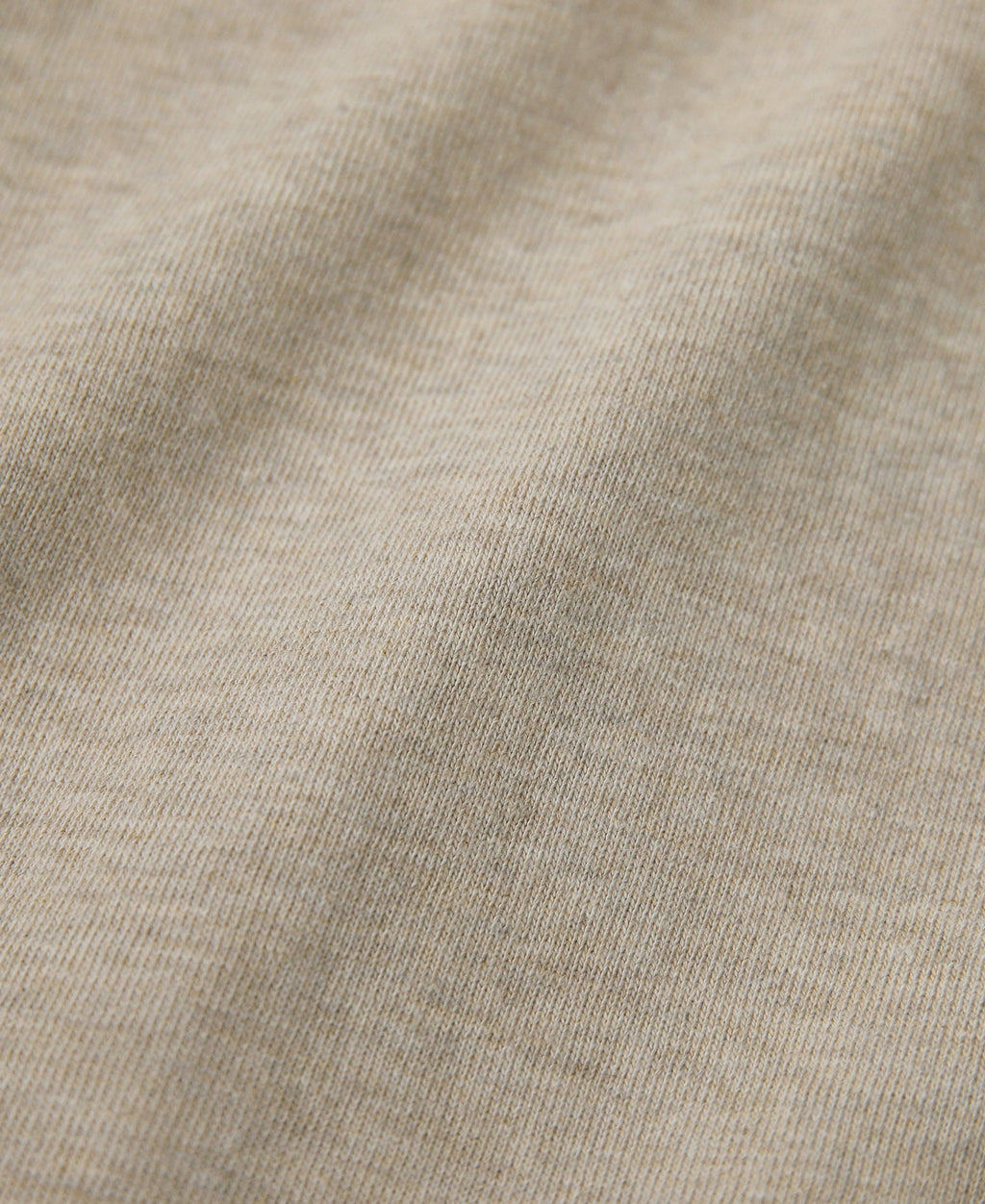 Loopwheel Long Sleeve Cotton T-Shirt