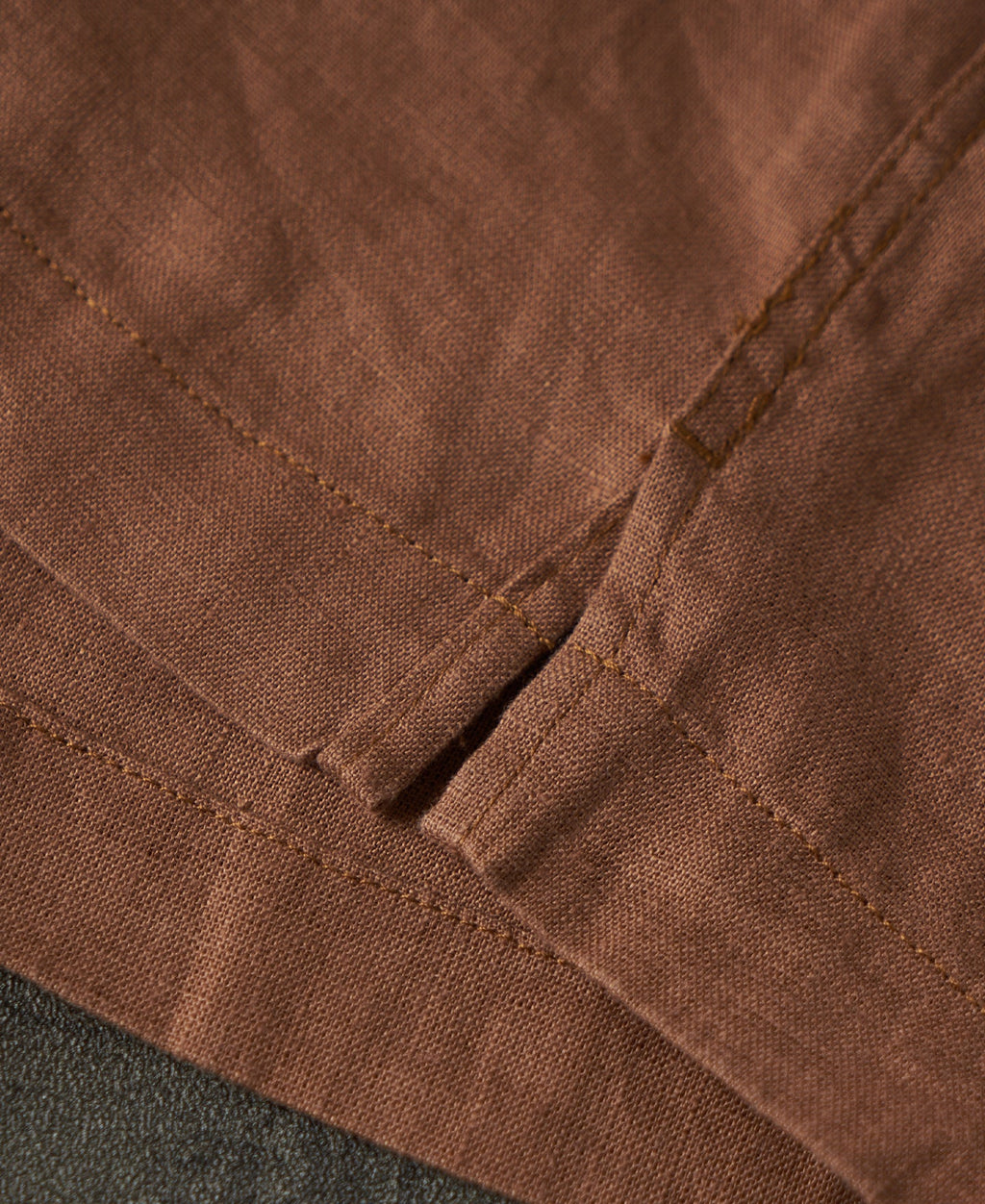 1950s Italian Collar Linen Shirt