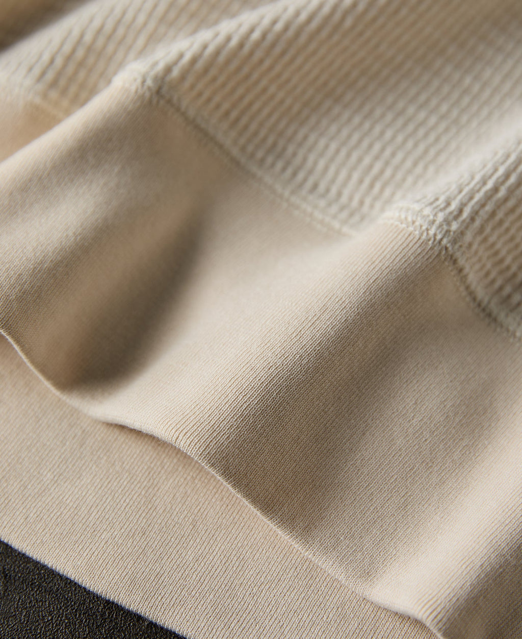 Honeycomb Waffle Knit T-Shirt