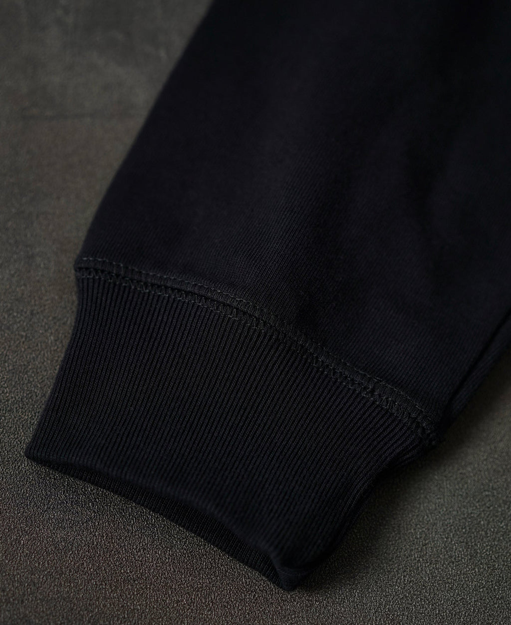 Loopwheel Long Sleeve Cotton T-Shirt